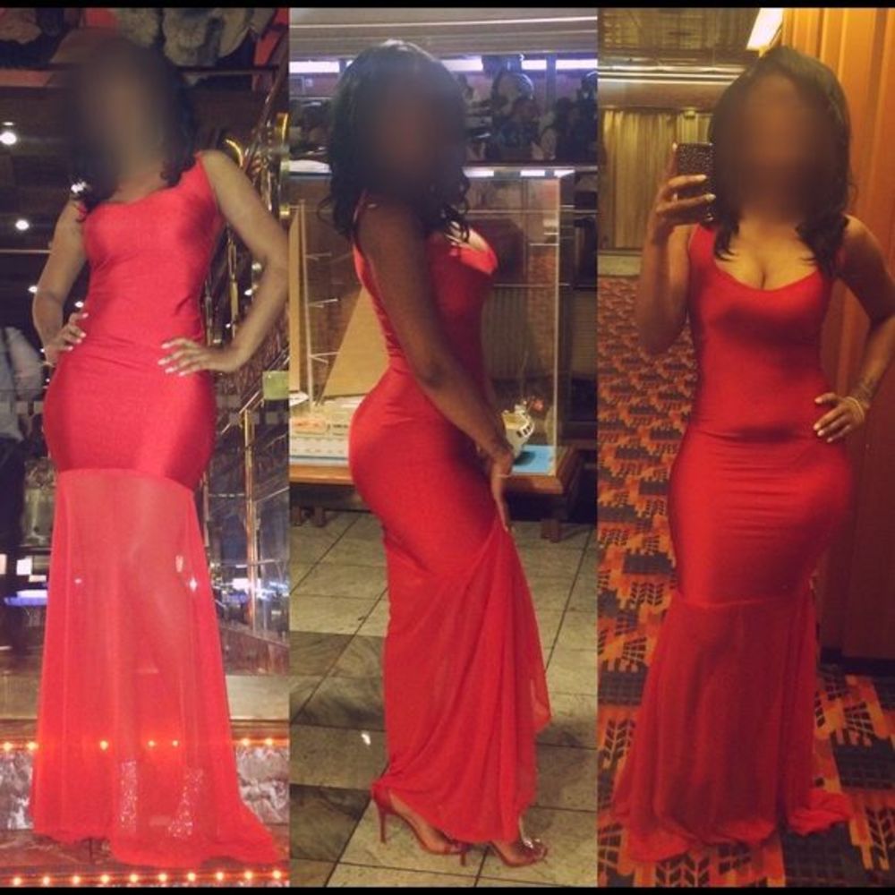 Custom made evening gown (bday, homecoming, prom)